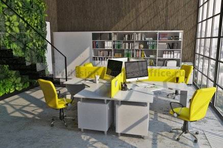 Разработка дизайна интерьера мебель для персонала Forum